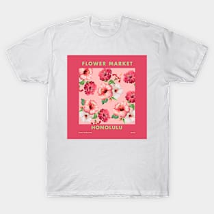 Flower Market Honolulu T-Shirt